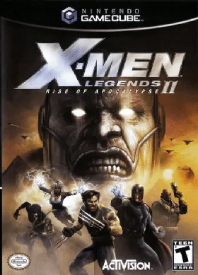 X-Men Legends II - Rise of Apocalypse box cover front